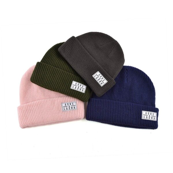 short beanie hat