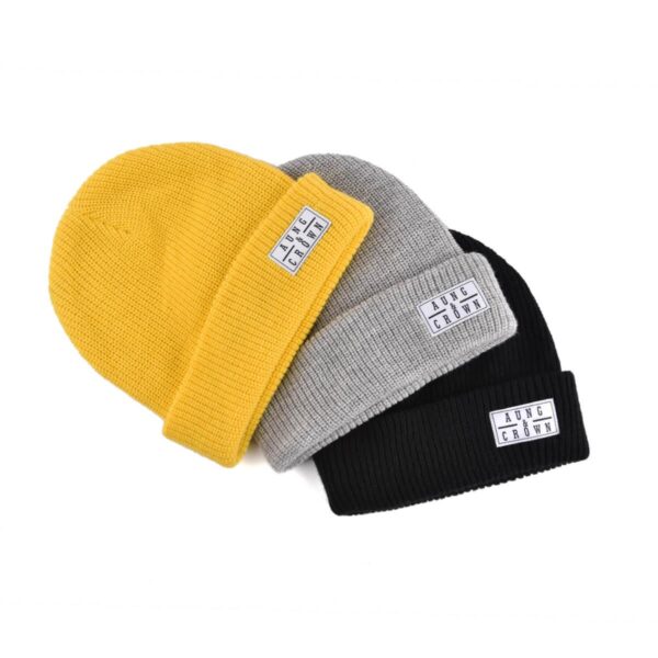 short beanie hat