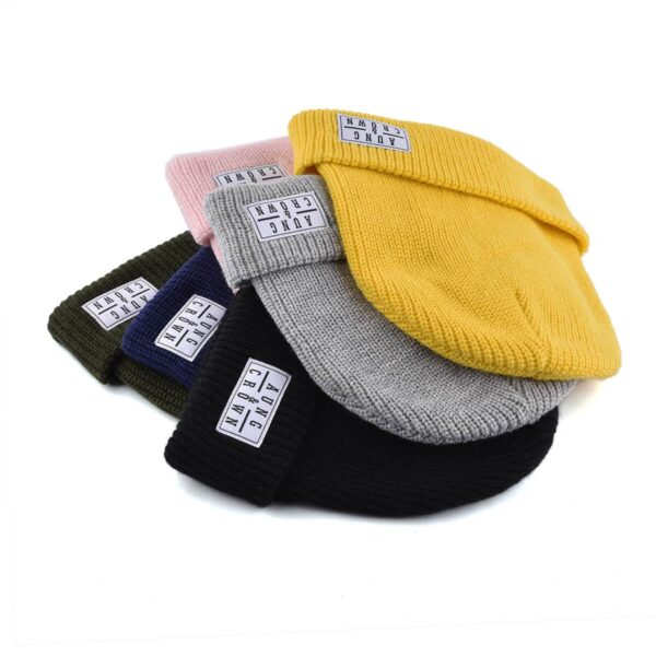 short beanie hat