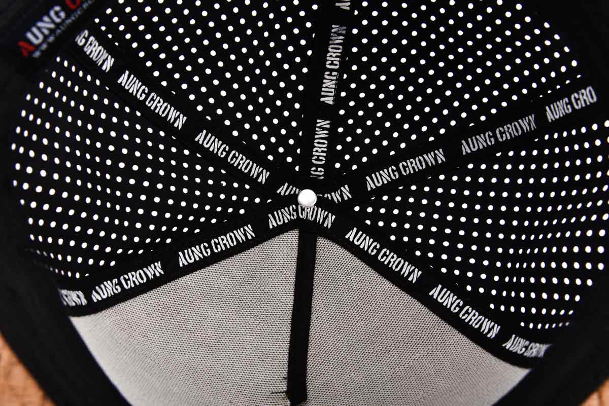 Aung Crown 5-panel trucker hat mens at the inner crown view KN2102193 Aung Crown 5-panel trucker hat mens at the inner crown view KN2102193