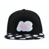 Aung Crown 6-panel cute trucker hat flat brim for women and men KN2102073