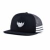 Aung Crown 6-panel flat bill trucker hat for men KN2012153