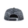 Aung Crown 6-panel flat brim trucker hat for men with a mesh back and a plastic snap closure KN2012111