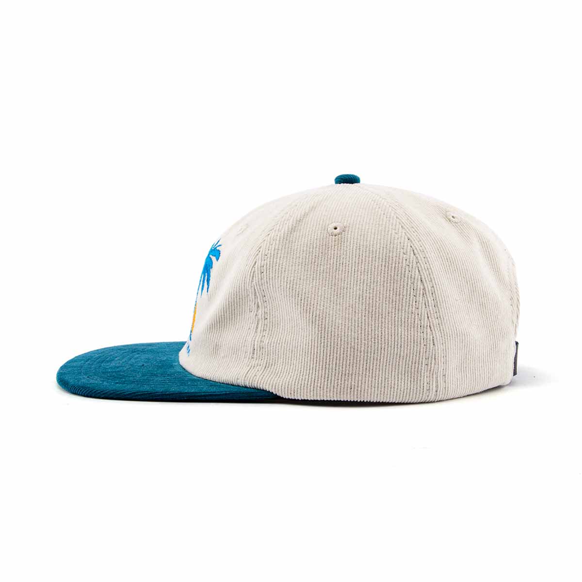 Aung Crown beige strapback hat at the horizontal view KN2102041 Aung Crown beige strapback hat at the horizontal view KN2102041