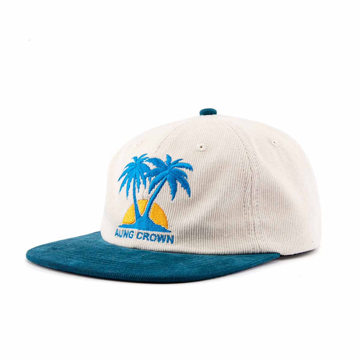 Aung Crown beige strapback hat at the size view KN2102041 Aung Crown beige strapback hat at the size view KN2102041