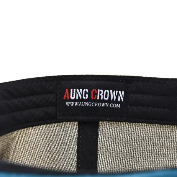 Aung Crown beige strapback hat with an inner label on the sweatband KN2102041