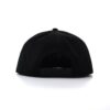 Aung Crown black camouflage snapback cap at the back side SFG-210316-4