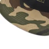 Aung Crown camouflage snapback hat with a camo flat brim KN2012154