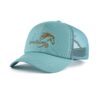 Aung Crown casual blue popular trucker hat for women and men KN2012073