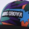 Aung Crown fahsion printing trucker hat with 3D embroidery letters on the front KN2103191