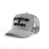 Aung Crown fashion gray trucker hat for women and men ACNA2011122