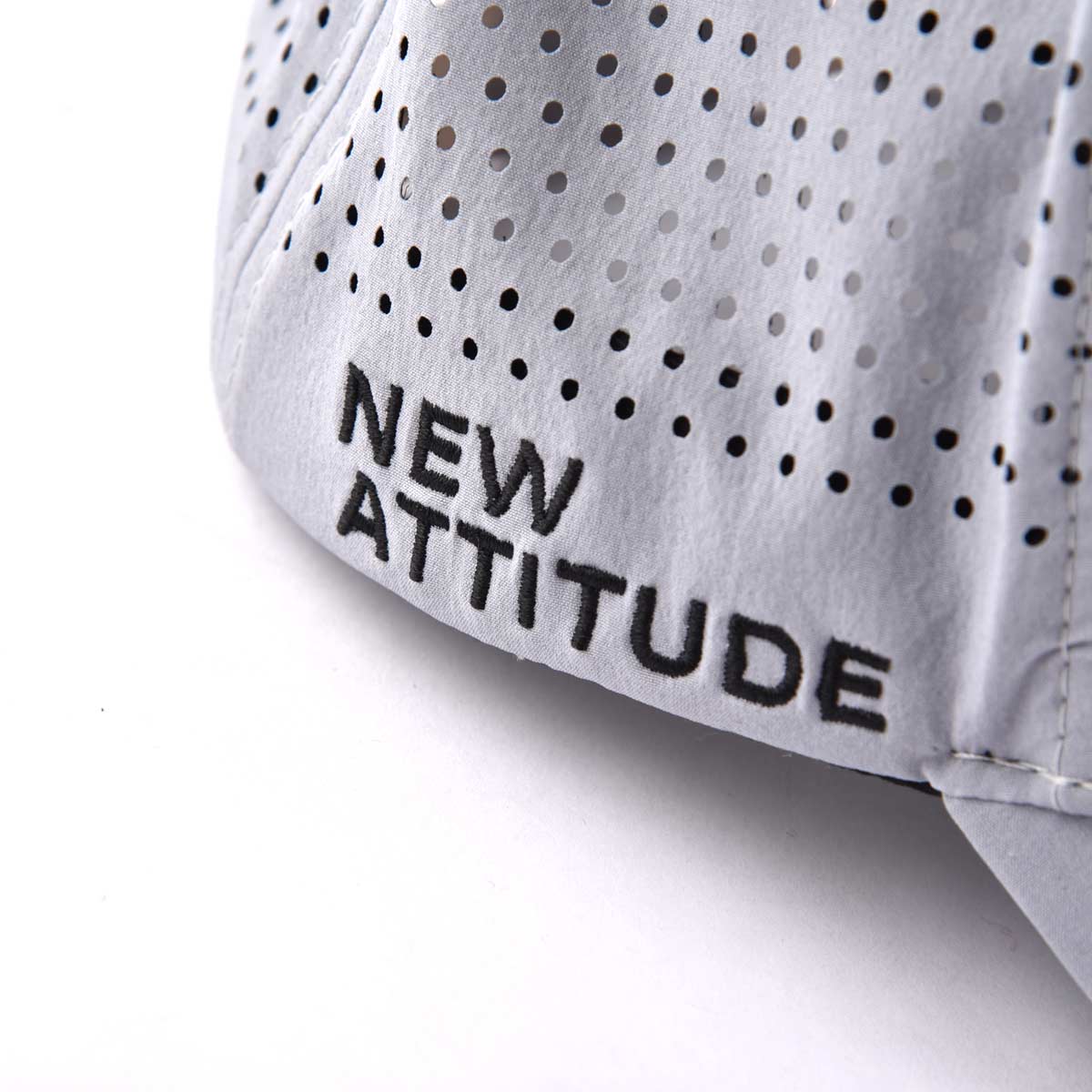 Aung Crown gray custom embroidered trucker hat with fkat embroidery letters on the side KN2012181 Aung Crown gray custom embroidered trucker hat with fkat embroidery letters on the side KN2012181