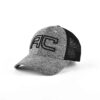 Aung Crown gray embroidered trucker hat for men KN2012122