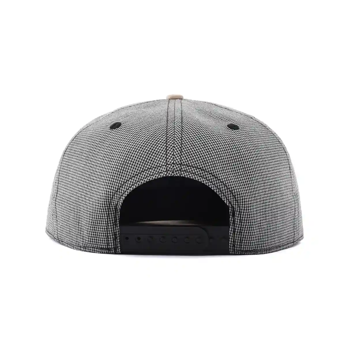 Aung Crown gray suede snapback hat at the back side KN2102045 Aung Crown gray suede snapback hat at the back side KN2102045