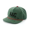 Aung Crown green red black snapback flat cap for women and men SFA-210401-1