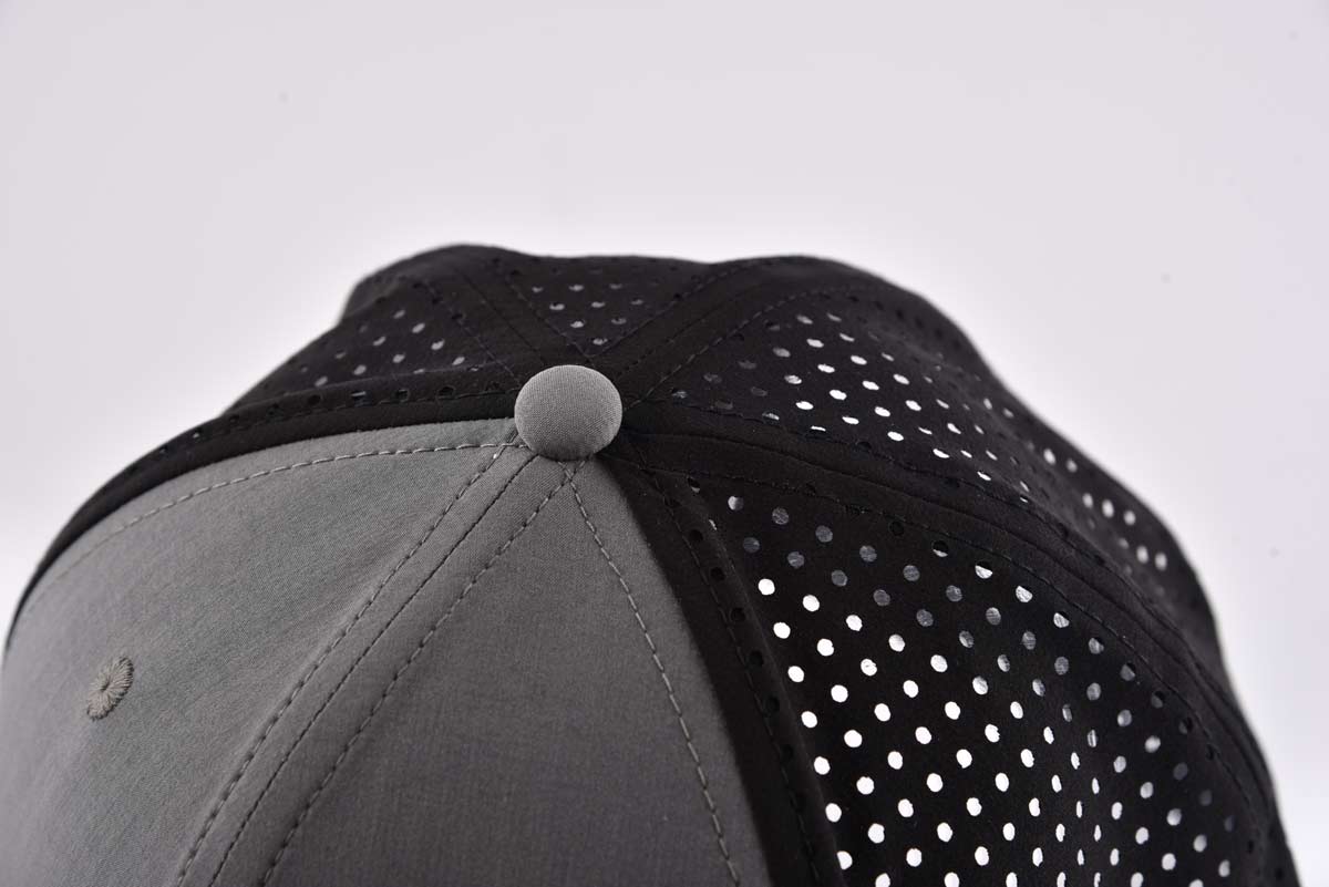 Aung Crown grey trucker hat with a gray top button KN2012042 Aung Crown grey trucker hat with a gray top button KN2012042