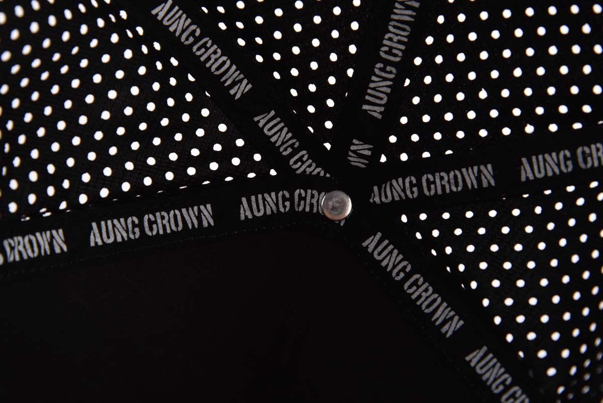 Aung Crown grey trucker hat with inner taping KN2012042 Aung Crown grey trucker hat with inner taping KN2012042