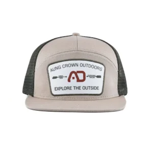 Aung Crown men's 7 panel trucker hat for outdoors ACNA2011124