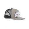 Aung Crown men's 7 panel trucket hat at the side angle view ACNA2011124