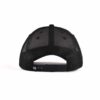 Aung Crown men's black trucker hat at the back view KN2101281