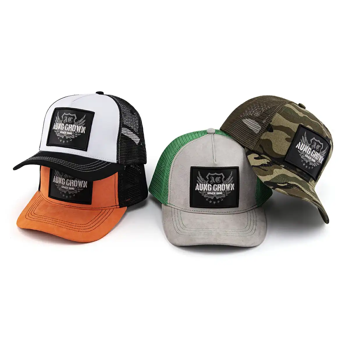 Aung Crown outdoor youth trucker hat for women and men SFA-210415-2 Aung Crown outdoor youth trucker hat for women and men SFA-210415-2