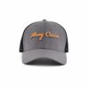 Aung Crown patchwork grey trucker hat for women and men KN2012042