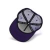 Aung Crown purple printing trucker hat at the inner view KN2103191