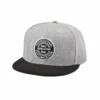 Aung Crown sports snapback hat with a black flat brim ACNA2011128