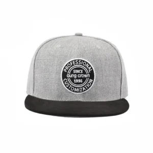 Aung Crown sports snapback hat with a round logo ACNA2011128