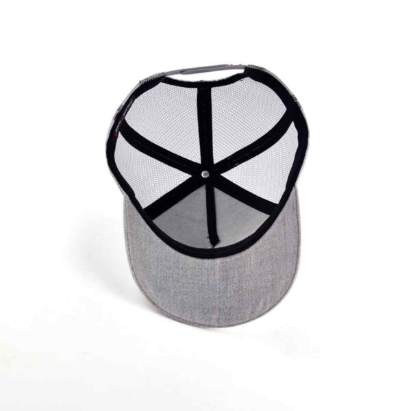 Aung Crown unisex 5-panel fahsion trucker hat at the inner view ACNA2011122