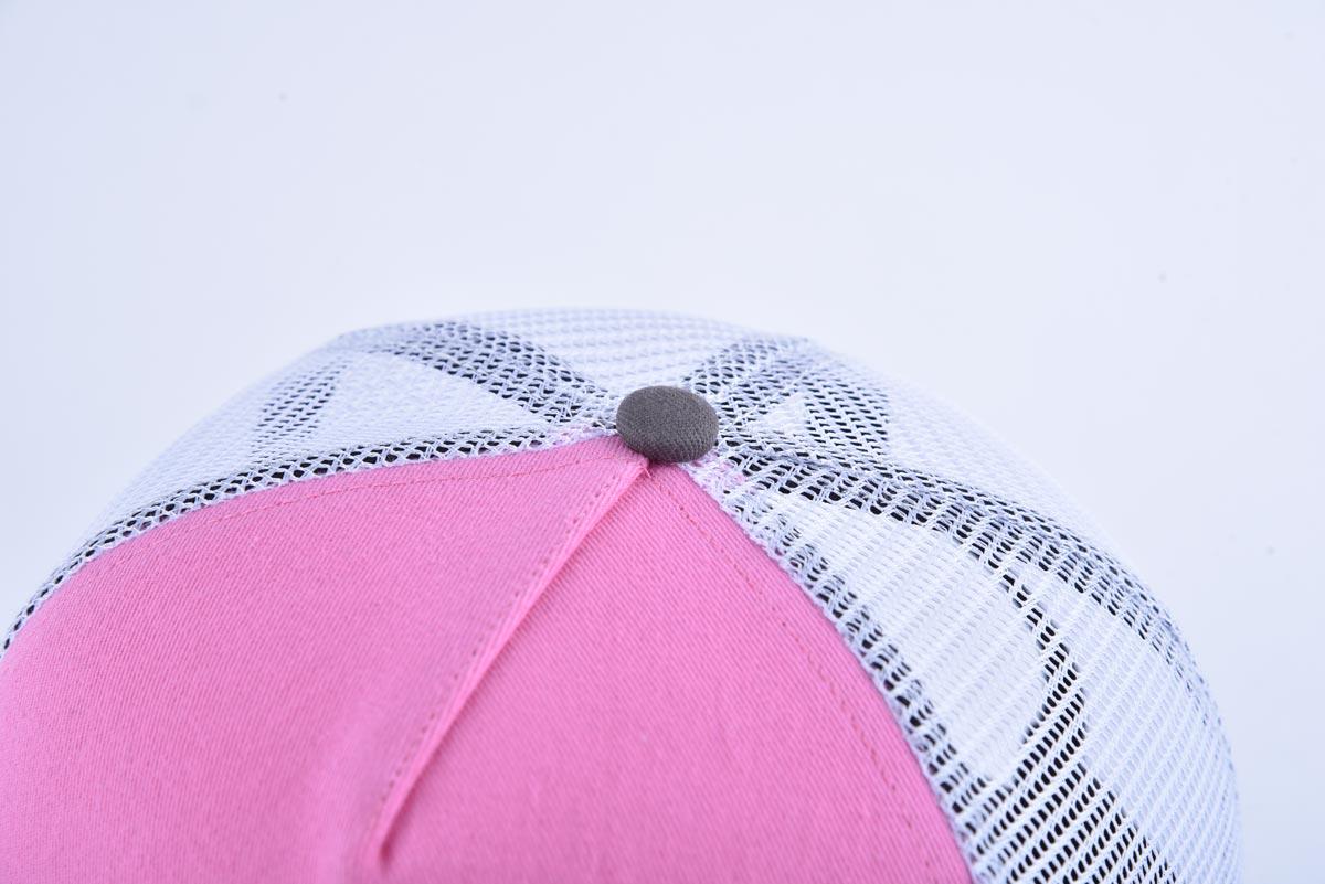 Aung Crown unisex custom embroidery trucker hat with a gray button KN2012103 Aung Crown unisex custom embroidery trucker hat with a gray button KN2012103