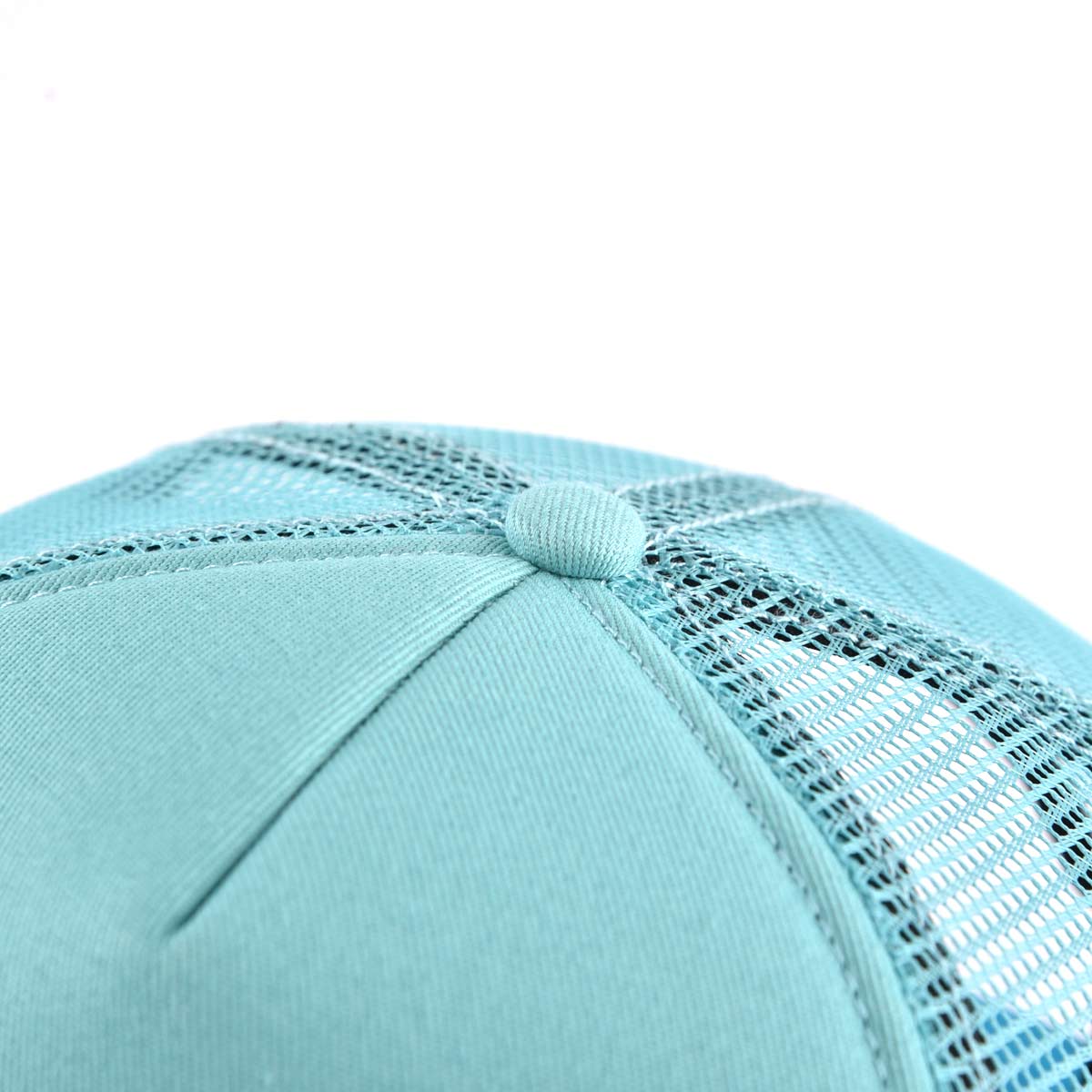 Aung Crown unisex sports popular trucker hat with a blue top button KN2012073 Aung Crown unisex sports popular trucker hat with a blue top button KN2012073