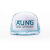 Aung Crown white embroidered snapback hat for women and men SFA-210324-3