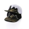 Aung Crown white or black camouflage snapback cap for outdoors SFG-210316-4