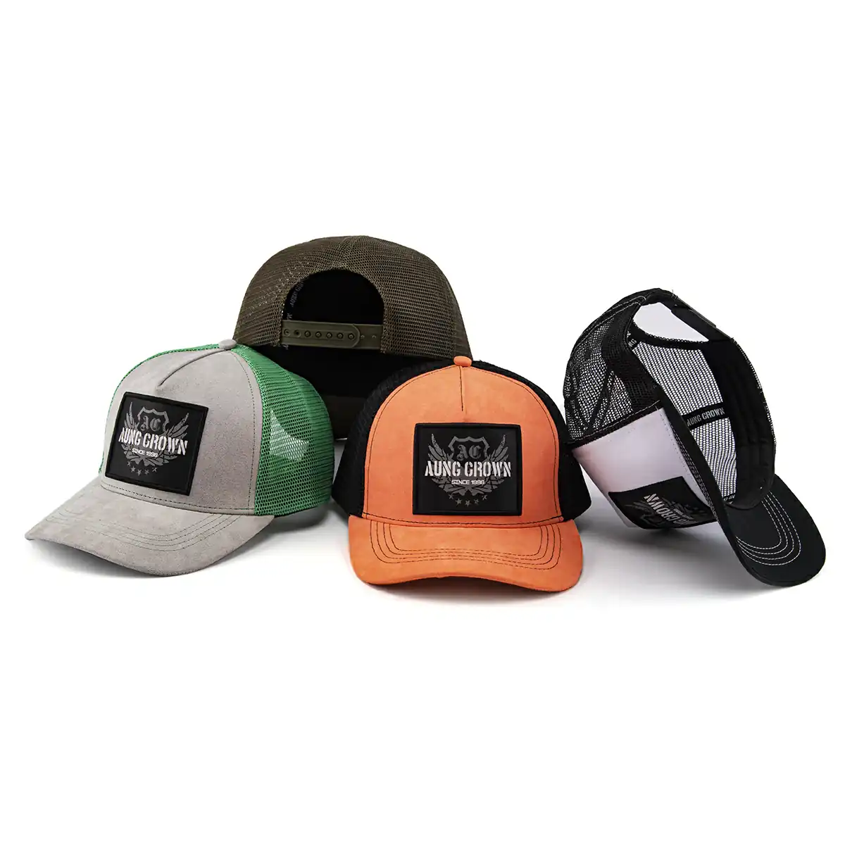 Aung Crown youth trucker hat for outdoors SFA-210415-2 Aung Crown youth trucker hat for outdoors SFA-210415-2