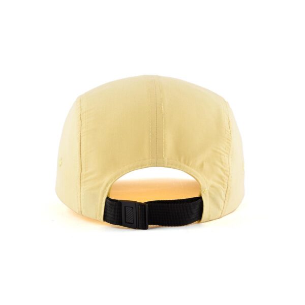 khaki & yellow 5 panel hat