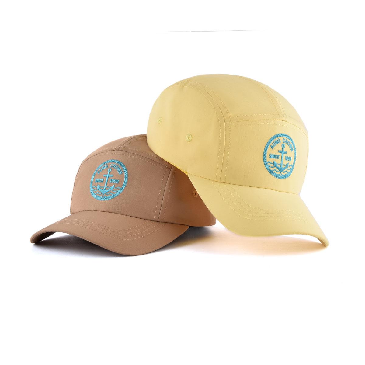 khaki & yellow 5 panel hat khaki & yellow 5 panel hat