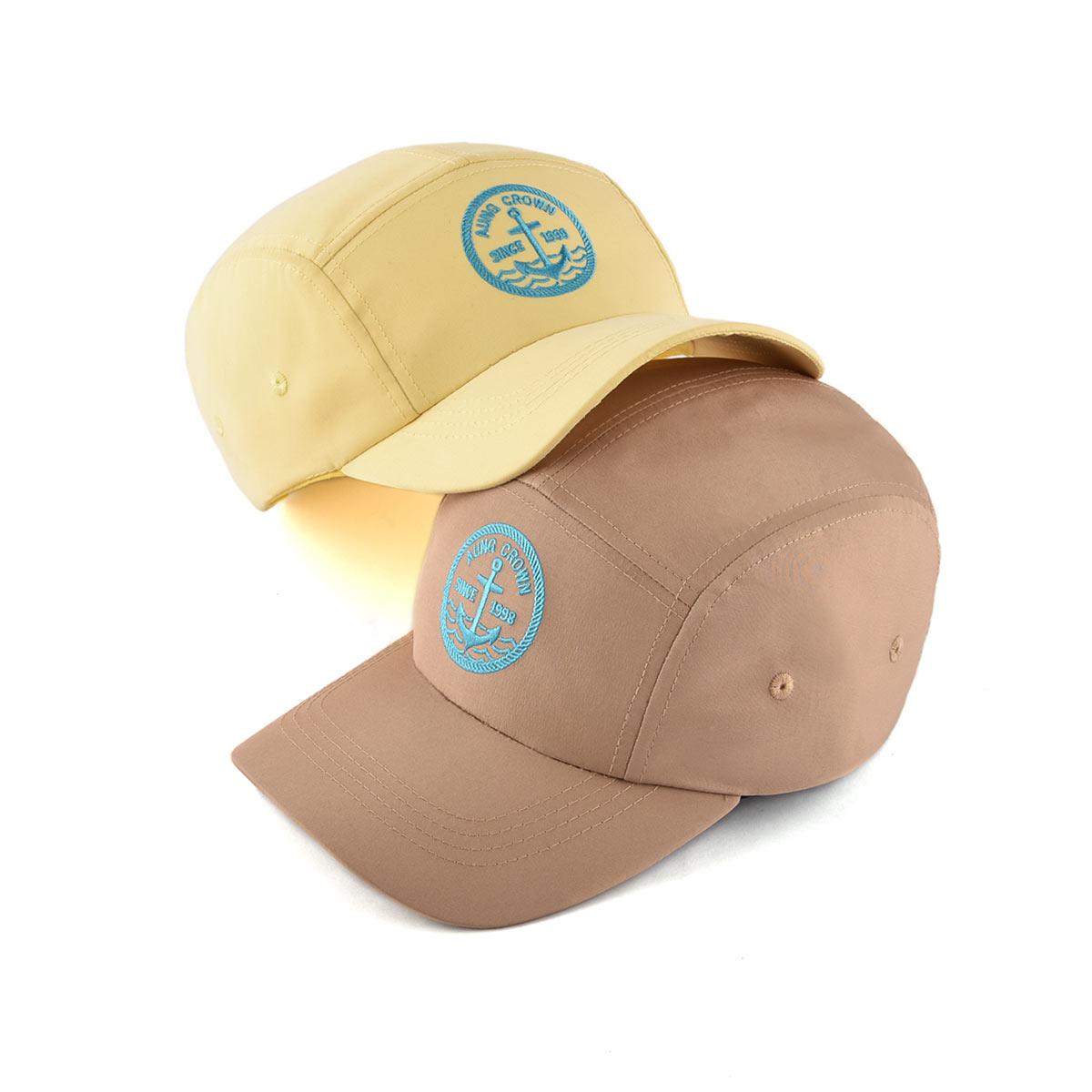 khaki & yellow 5 panel hat khaki & yellow 5 panel hat