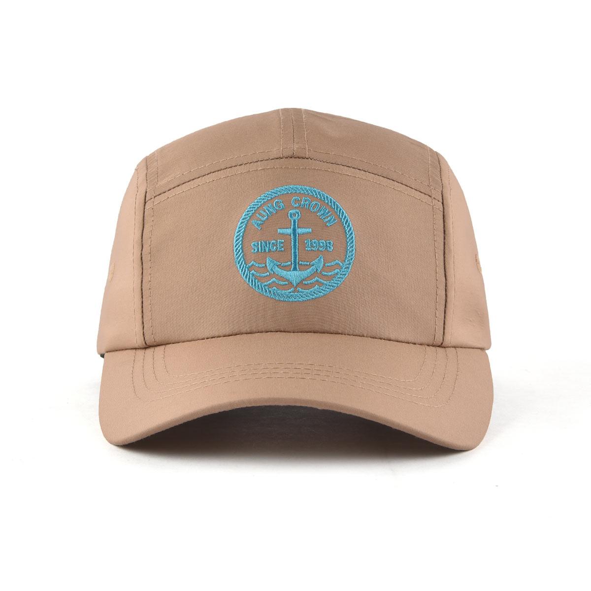 khaki & yellow 5 panel hat khaki & yellow 5 panel hat