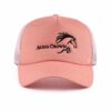 Aung Crown 5-panel pink popular trucker hat for sports KN2012073