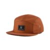 5 panel flat bill hat