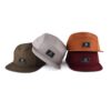 5 panel flat bill hat