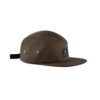 5 panel flat bill hat