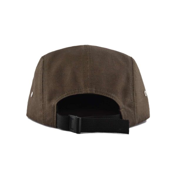 5 panel flat bill hat