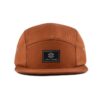 5 panel flat bill hat