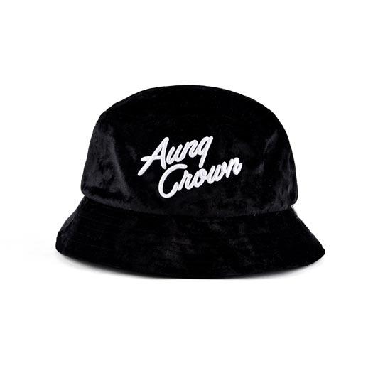 Aung Crown black designer bucket hat womens KN2012231