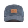 denim 5 panel hat