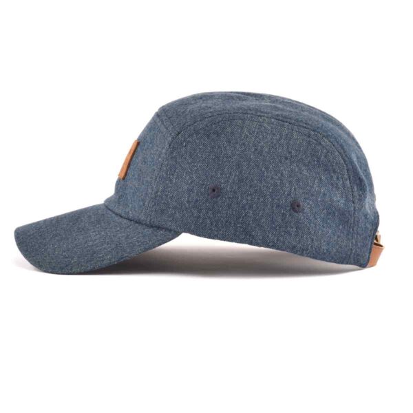 denim 5 panel hat