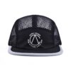 black 5 panel hat