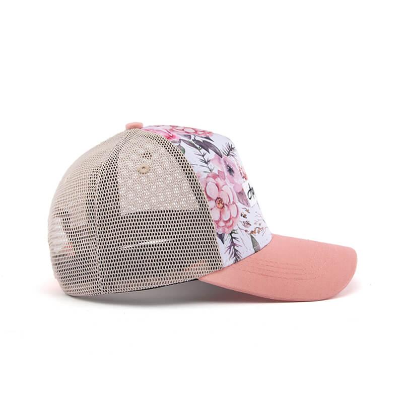 Aung Crown flat embroidery kids baseball caps with a mesh back KN2102076 Aung Crown flat embroidery kids baseball caps with a mesh back KN2102076